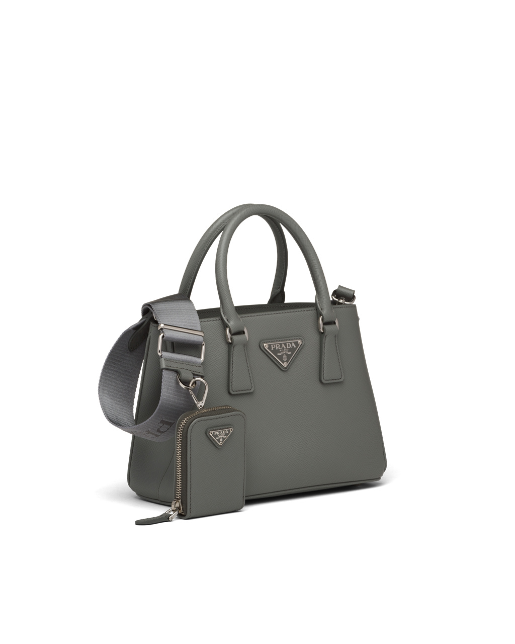 Prada Women Prada Saffiano Leather Mini-Bag Black